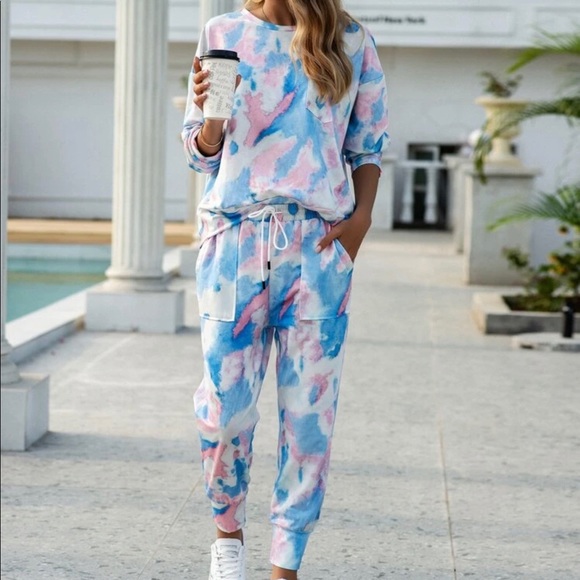 SOLD ❤️Tie Dye matching 2 piece - Picture 3 of 6